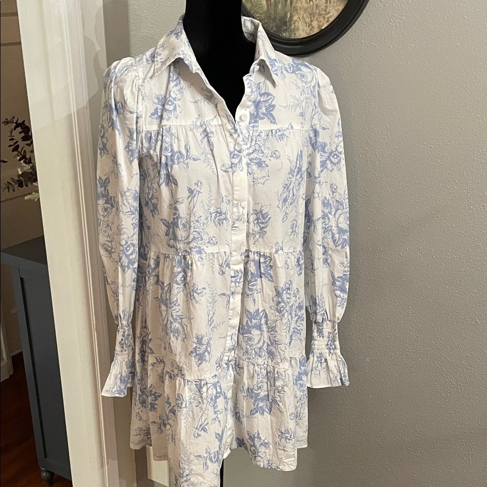 Wayf Floral Print Dress